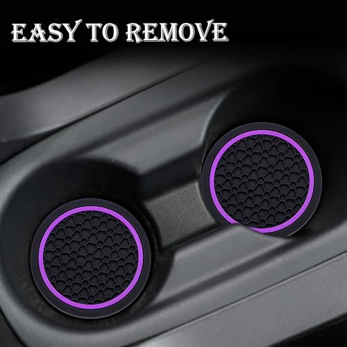 Set de 2 Posavasos Antideslizantes para Auto 2.75 pulg miniatura 6
