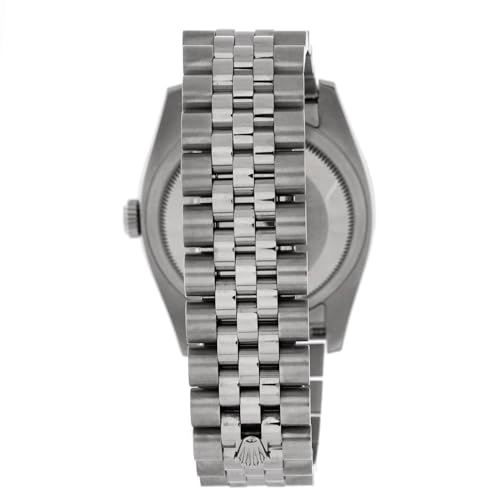 Pre-Loved Oyster Perpetual Datejust Automatic Watch Stainless Steel and White Gold with Diamond Markers 364