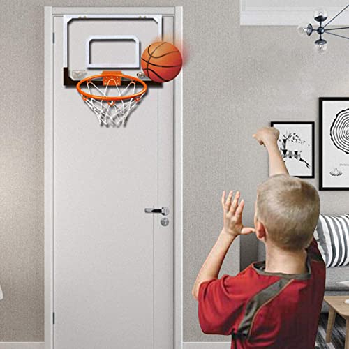 Indoor Mini Basketball Hoop For Kids Toddler Basketball All Accessories With 3 Balls Basketball Toys With Balls Gifts For Boys #TOP5