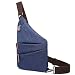 Produktbild Umhängetasche, Brusttasche, Unisex-Brusttasche, Wasserdichtes Oxford-Tuch, Umhängetasche mit Mehreren Taschen, Brusttaschen-Brigade aus Segeltuch, Wandern im Freien