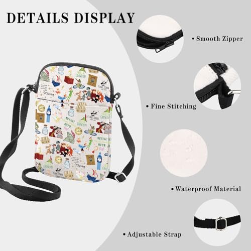 GJTIM Cartoon Movie Merchandise Fairy Tale Present Cartoon Lover Tote Bag3