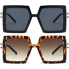 2 Pack (Black/Grey + Leopard/Brown Gradient)