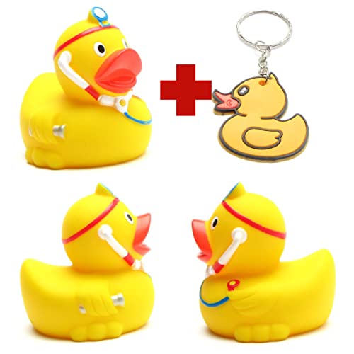 Rubber Duck Doctor, Yellow, Small - Image 3