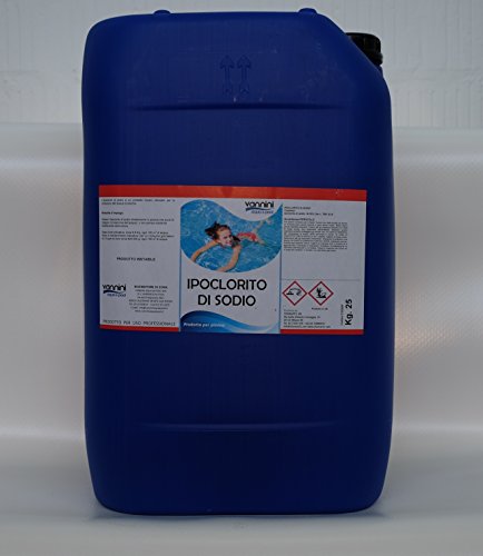 Sodio Hipoclorito líquido para piscinas – 25 Lt.