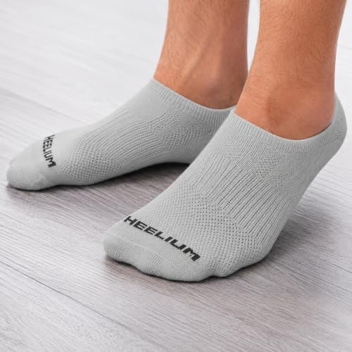Image of HEELIUM Bamboo Ankle Socks for Men & Women | Ultra-Soft, Odour-Free, Thin & Breathable | 3X Softer than Cotton | Sizes - M (UK 4-8) & L (UK 9-13)
