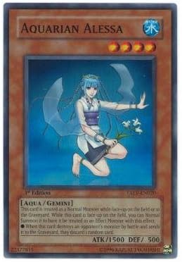 Yu-Gi-Oh! - Acuario Alessa (TAEV-EN020) - Evolución táctica - 1ª edición - Super Rare