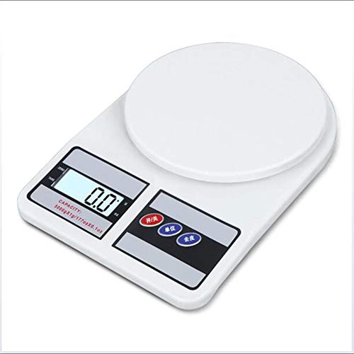 Küchenwaage, Digitale Küchen Waagen, Mit Zurück Haken Design, LCD-Hintergrundbeleuchtung Anzeige, Multi-Unit Conversion,