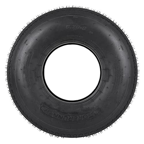 Hykolity 5.7-8 5.70-8 5.70X8 Trailer Tires, Load Range C, 6Pr, Set Of 2 #TOP1