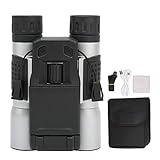 Binoculars Camera, W32 1080P HD Digital Telescope Camera with 2inch LCD Display Video Photo Recorder 12x Magnification Camcorder for Bird Watching Hunting Stargazing Hiking Sports