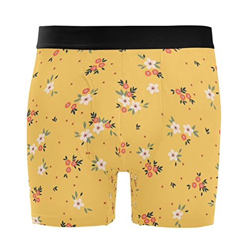 Calzoncillos bóxer para hombre Vnurnrn confección premium elástica confort de alta duración