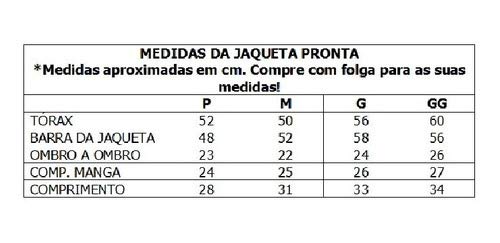 Jaqueta Bebê Com Capuz P A GG (RN A 12 MESES) Com Manta Térmica (enchimento em fibra) Inverno Tamanh