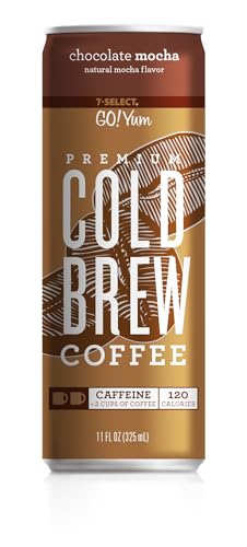 7-Select Premium Cold Brew Coffee-Chocolate Mocha, 11 Ounce Cans (12 Pack)