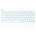 Kuzy New MacBook Pro 13 inch Keyboard Cover 2020 A2289 and MacBook Pro 16 inch Keyboard Cover 2019 A2141 Premium TPU Key Board Skin Thin Protector for MacBook Pro Keyboard Cover with Touch Bar, Aqua