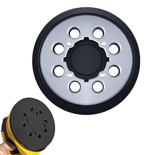 1 Pack Sander Replacement Pad for Dewalt 5-Inch 8 Holes Hook and Loop Aluminum Alloy Orbital Sander Replacement Pad for DWE6421/6421K DWE6423/6423K DCW210B DWE64233 N329079