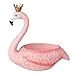 ABOOFAN Schmucktablett aus Kunstharz, Flamingo-Queen-Design, zur Aufbewahrung von Armbändern, Präsentationsplatte, Schmuck-Theken-Organizer, dekoratives Tablett für Zuhause, Schlafzimmer