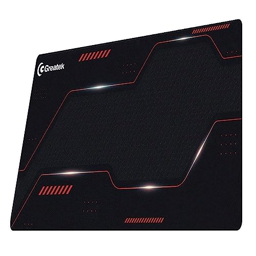 MOUSEPAD GAMER EXTENDIDO GREATEK 700MM X 300MM ARES - VERMELHO