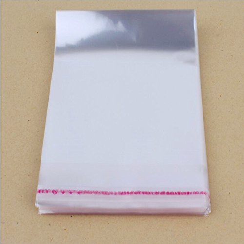 DMS RETAIL Self Adhesive Plastic Bag/Self Adhesive Seal Bag/Transparent poly bag/Clear Resealable bag/Plastic packing material-Pack of 15 -SIZE -10 * 14 (B077MNFFGM) Amazon Price History, Amazon Price Tracker