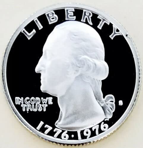 1976 S Proof Washington SILVER Quarter Bicentennial 1776-1976 Drummerboy design Quarter US Mint PF-68