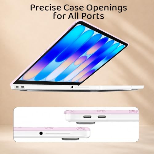 Image of MOCA Case Compatible with MacBook Air 13 inch M5 M4 M3 M2 2026-2022 Hardshell Cover for MacBook Air 13.6, A3449 A3240 A3113 A268