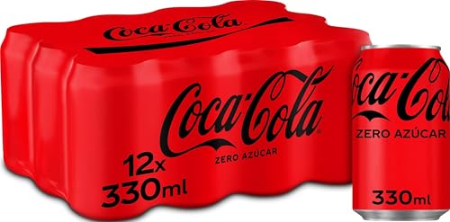 Coca-Cola Zero Azúcar Refresco de Cola Pack 12 x 330 ml
