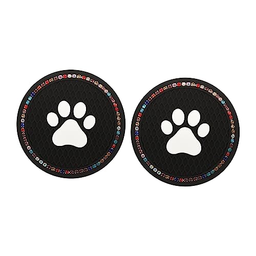 WEKADRIN 2pcs Diamond Pattern Cup for Drink Stylish Auto Accessories for Mugs Tea Cups and Soda Cans