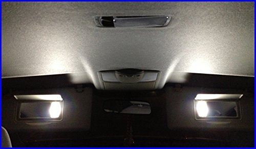 Ledpartsnow 5Mm Led Light Bulbs For Vanity Mirror Sun Visors, T5, 70, 74 Basic Miniature Bulb (2 Pieces), White #TOP6