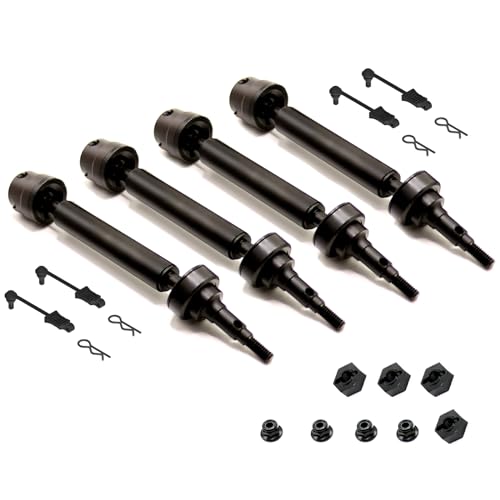 Eje de transmisión CVD reduce vibraciones en Arrma 1/10 Vorteks Senton Granite 3S con cubos