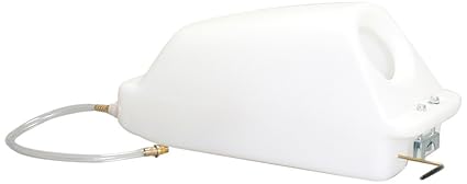 Review Sandia 40-1000 Solution Tank with Super-Drain Valve, 4 gal, Standard White
