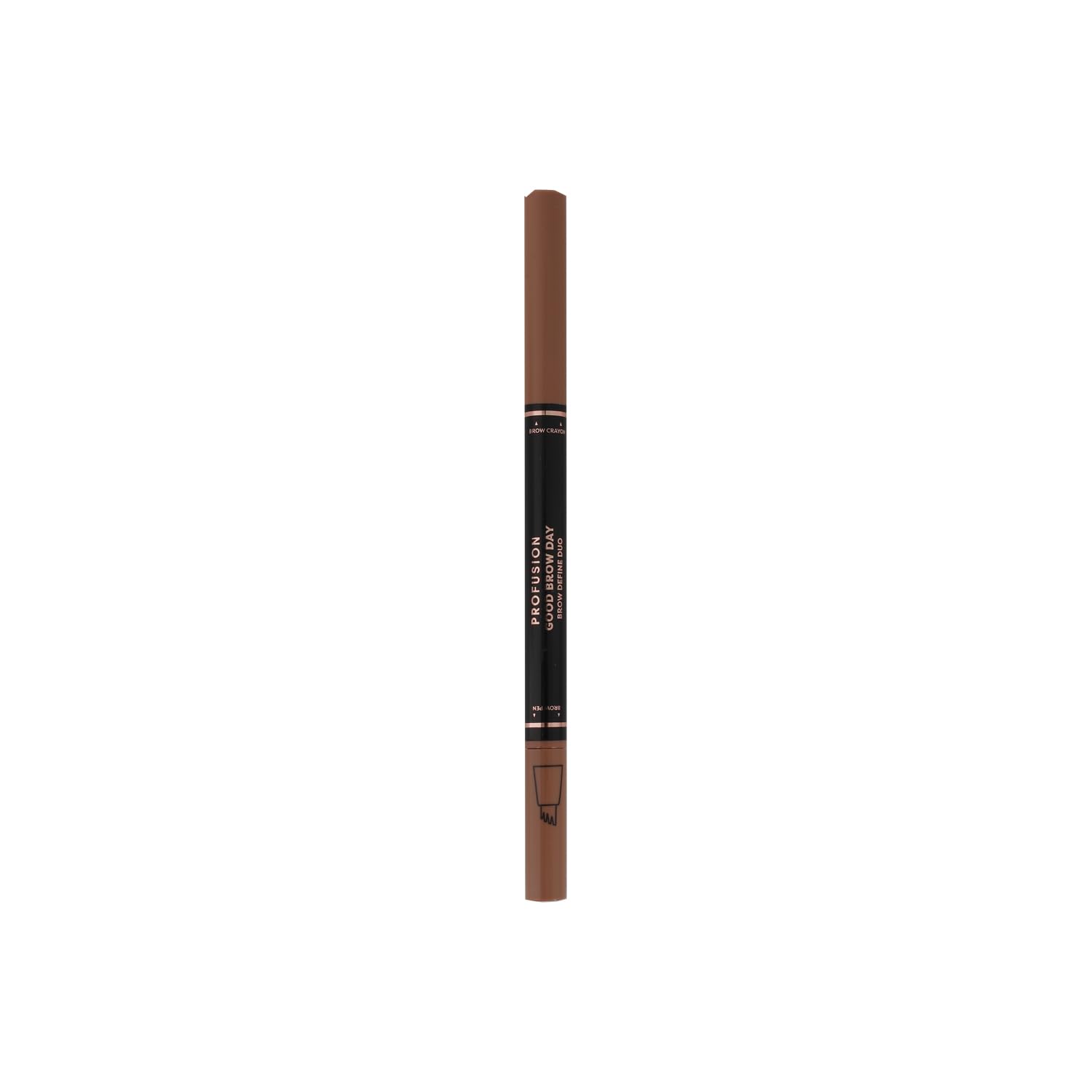 Profusion Cosmetics Good Brow Define Duo with Precision Pen and Pomade Pencil for Eye Catching Brows, Unlock Your Brow Potential with Long Wearing Makeup Kit (Taupe)