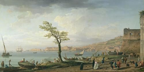 Peinture d'art d'affiche Claude Vernet 60x90cm, graffiti décoratif aux finitions soignées