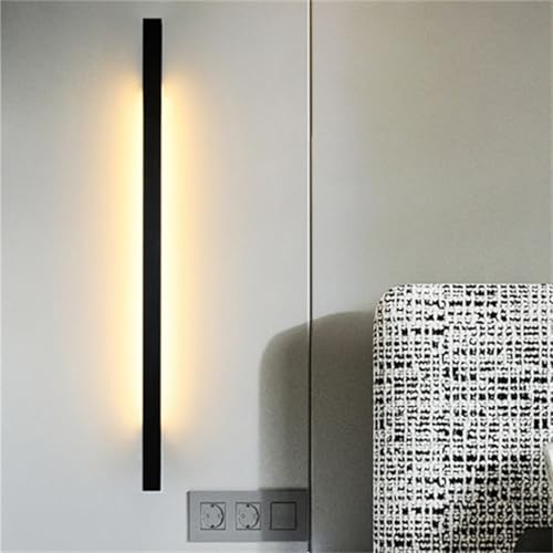 Apliques de pared interior negro para solucionar la falta de luz en salas