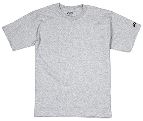 ASICS Youth JR Regulation II T-Shirt (Medium, Grey)