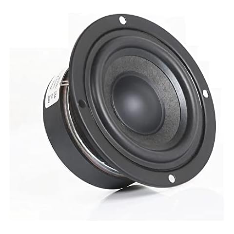 Granvela 3 inch Speaker Drivers for Bookshelf and Multimedia Speakers - 20W/4 Ohm - Model MR3AT19R (2 Pack) Cover