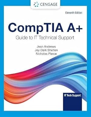 Book cover CompTIA A+ Guide to Information Technology Technical Support (MindTap Course List)