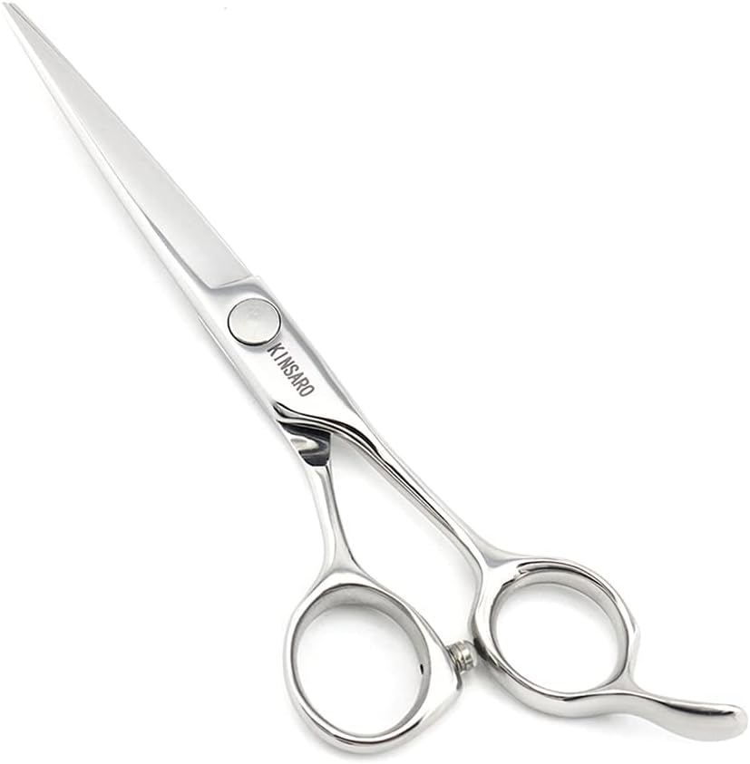 Kinsaro Barber Scissors Professional Hair Scissors Hair Shears Haircut Scissors 6 Inch 440c Barber Shears Hairdresser Scissors Hair Cutting Scissors : Beauty & Personal Care