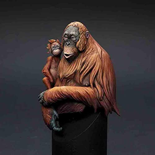 Figura de Resina 1/10 Ancient Man Bust Kit sin armar miniatura 2