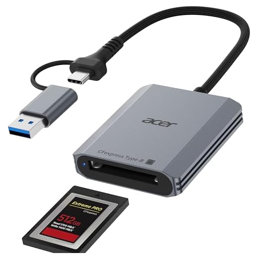 Acer CFexpress Type B Card Reader USB 3.2 Gen 2(CFexpress Type B Card ONLY)