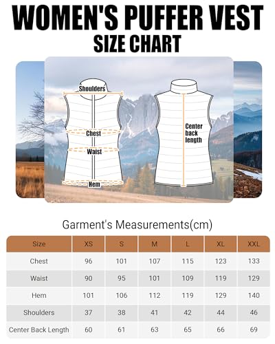 Outdoor Ventures Damen Steppweste Packbare Übergangswesten Gefütterte Hybrid Sportweste Frau Warmer Bodywarmer Fahrradweste mit Stehkragen für Wandern Camping, Lila M