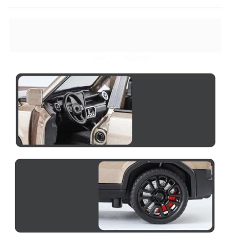Modelo de Auto Toyota Prado Land Cruiser 2024 1:32 Blanco miniatura 4