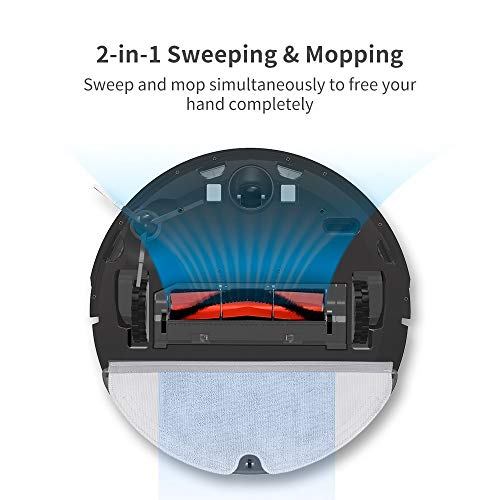 Image of roborock Robot Vacuum Cleaner Sweeping and Mopping Robotic Vacuum with App Control, 2000Pa Strong Suction for Thin Carpet, Pet Hair and All Types of Floor