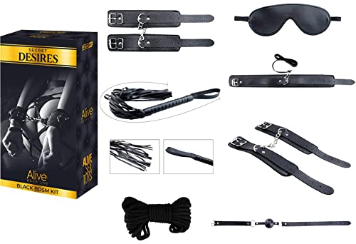 Kit BDSM Secret Desires pour surmonter la routine sexuelle grâce au bondage de lit