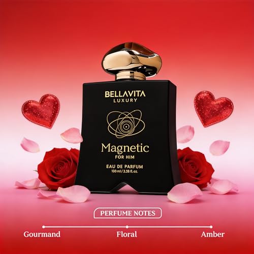Bellavita Luxury Mood Collection MAGNETIC for Him Eau de Parfum | 100 ml | Men's Perfume | Gift choice for Birthday and Anniversary - Image 3