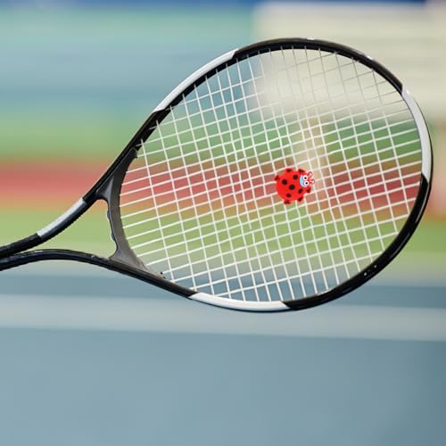 Amortiguadores de vibraciones para tenis Gatuida de silicona roja, pack de 8 piezas 5