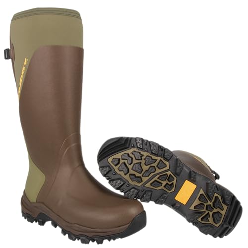 Muddy Men's DV8 Non-Insulated Knee High Boot, 17" Clay, 82