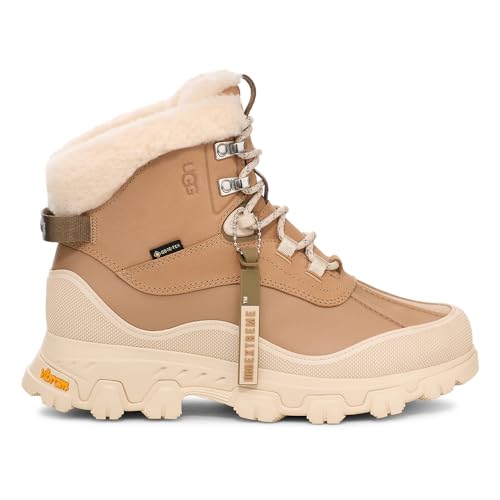 UGG Adirondack Meridian Hiker, Botas para Senderismo Mujer, Arena, 40 EU