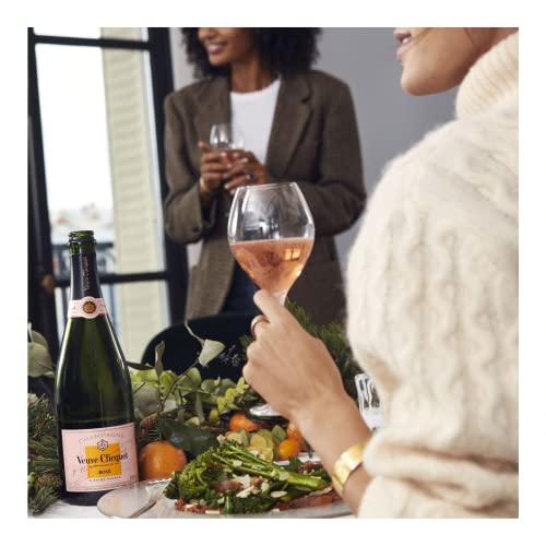 Champagne Veuve Clicquot Rosé Brut 750ml com Cartucho Veuve Clicquot
