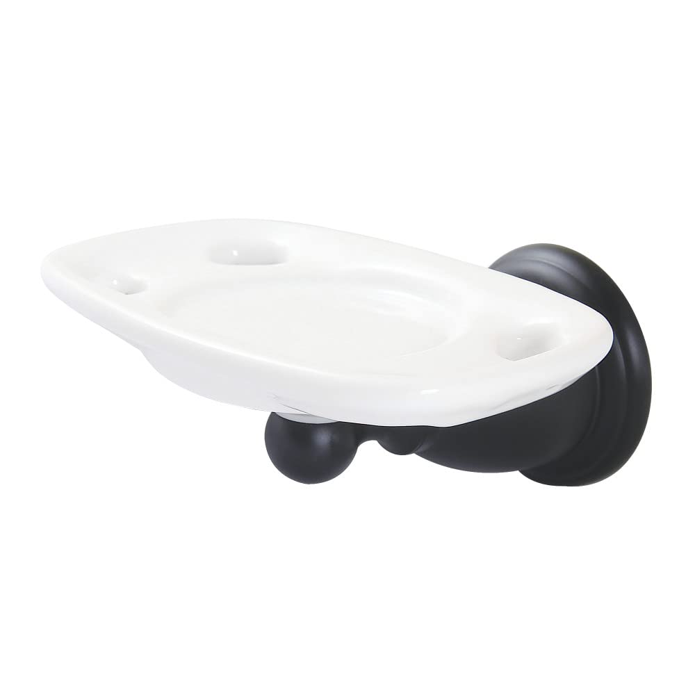 Porte-brosse à dents Kingston Brass BA1756MB noir mat Heritage