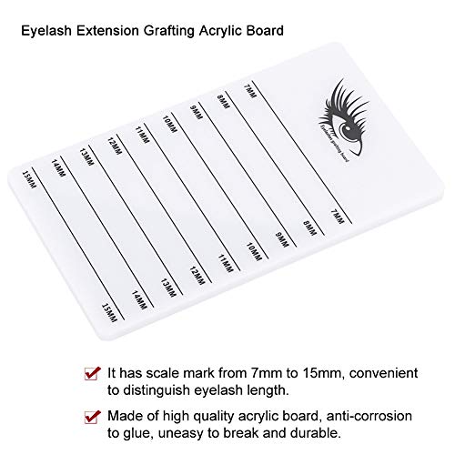 Eyelashes Stand Holder, 7-15mm Grafting False Eyelashes Pallet Stand, Acrylic Eyelash Tray Holder, Grafted Eyelash Extension Stand Base - Image 2