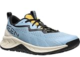 KEEN Men's Versacore Speed Breathable Vented Comfortable Hiking Shoes, Faded Denim/Daffodil, 12