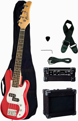 Raptor 3/4 Scale Kids Bass Guitar Package
